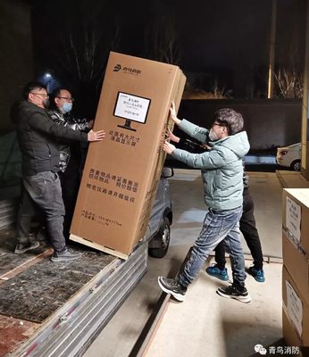 打響防疫保衛(wèi)戰(zhàn) 青鳥(niǎo)消防在行動(dòng)